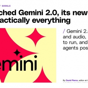 外媒：谷歌推出最新AI模子Gemini 2.0